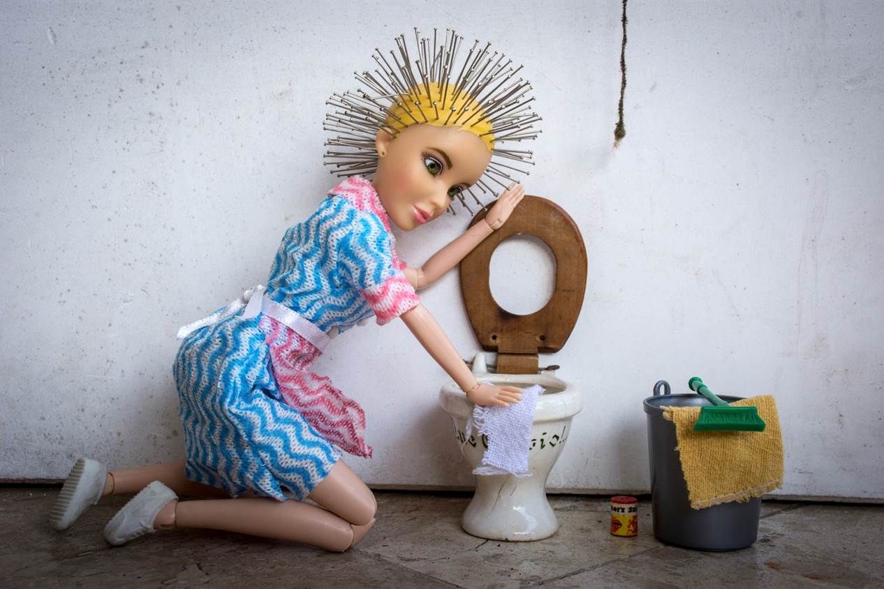 Série Serviço, 2017. Projeto fotográfico de Júnia Azevedo e Diogo Calil.